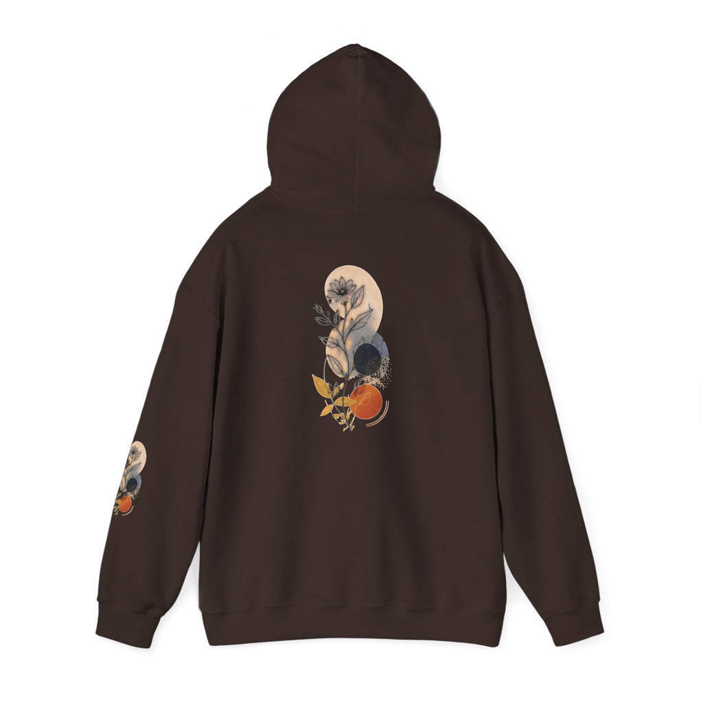 Floral Moon Phases Hoodie