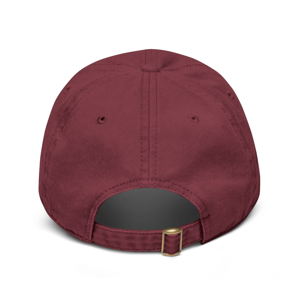 Washed Baseball Cap — "Step with Spark" Embroidered Logo Hat