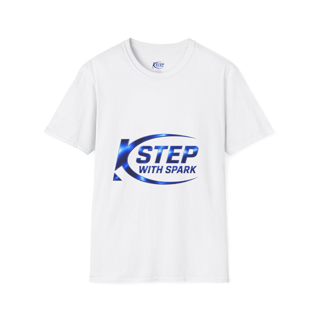 Step With Spark Logo T-Shirt — Motivational Athletic Crew Tee