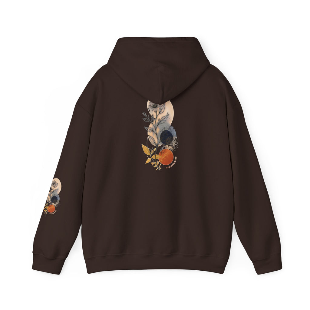 Floral Moon Phases Hoodie