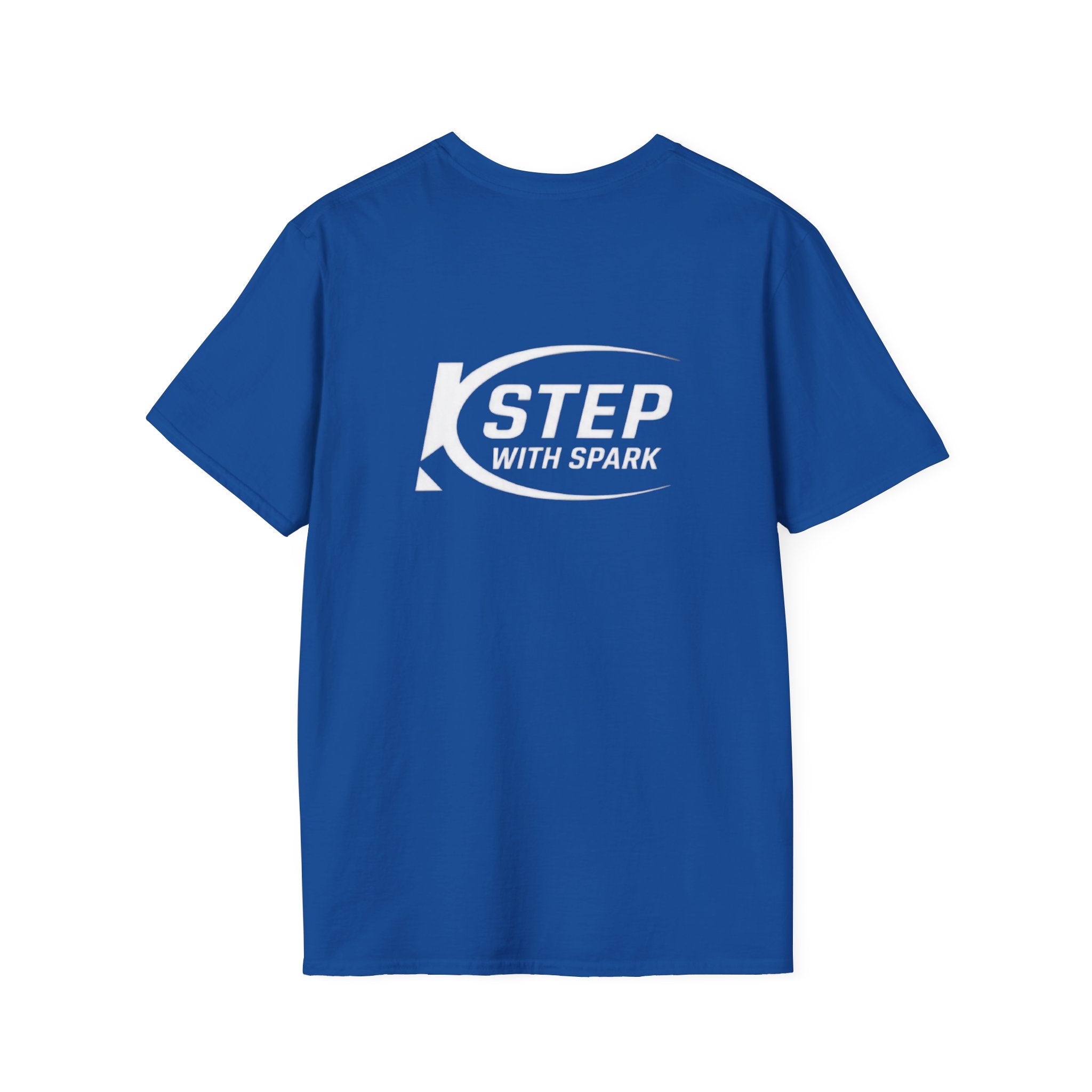 Step With Spark Logo T-Shirt — Motivational Casual Tee