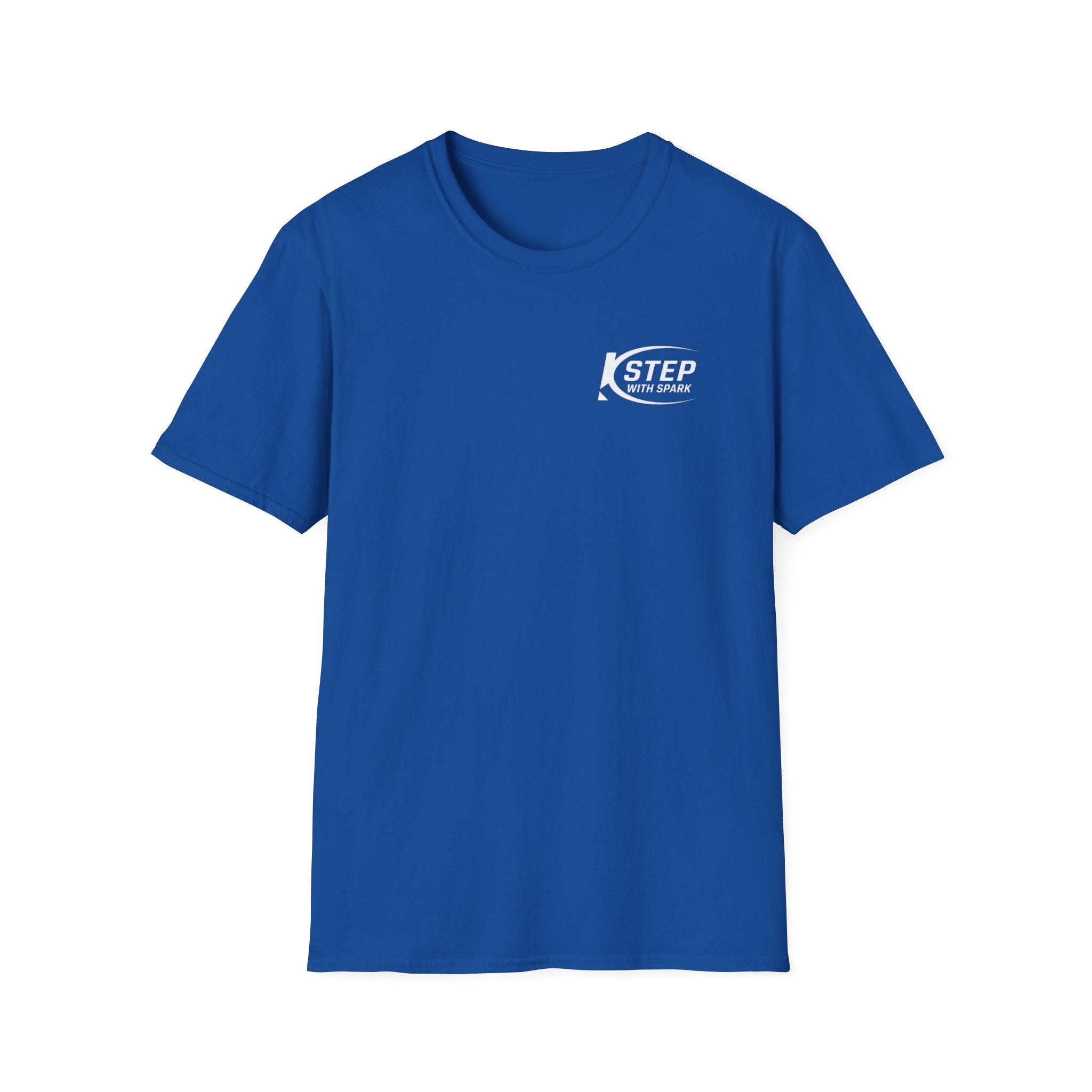 Step With Spark Logo T-Shirt — Motivational Casual Tee