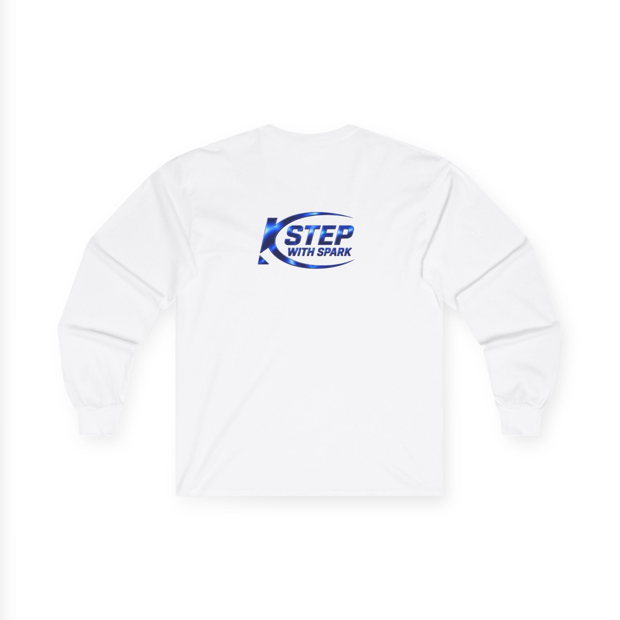 Long Sleeve Tee - "Step with Spark" Logo Athletic Casual