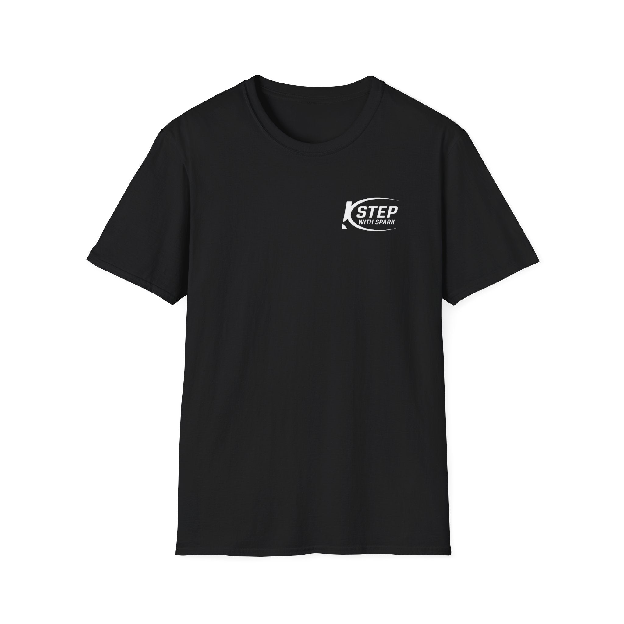 Step With Spark Logo T-Shirt — Motivational Casual Tee