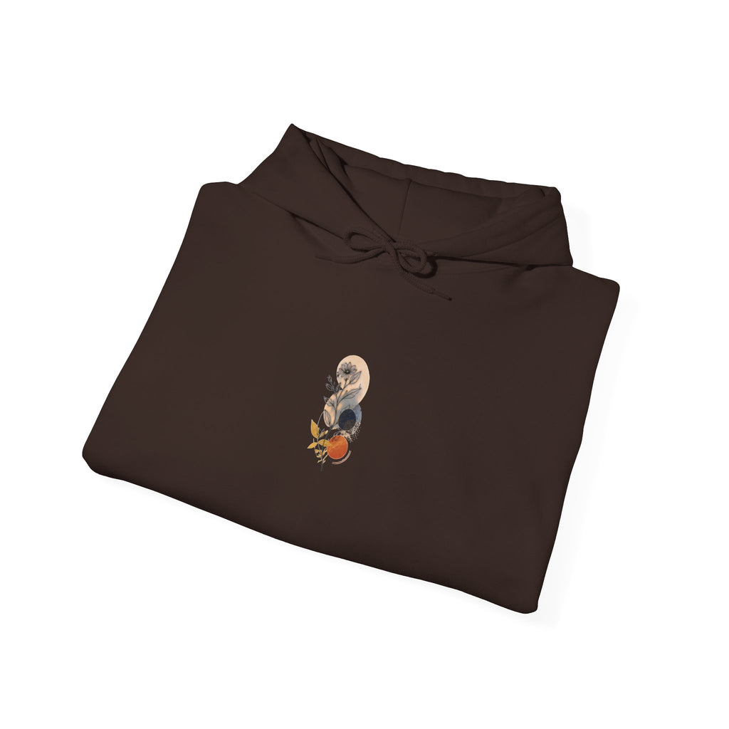 Floral Moon Phases Hoodie