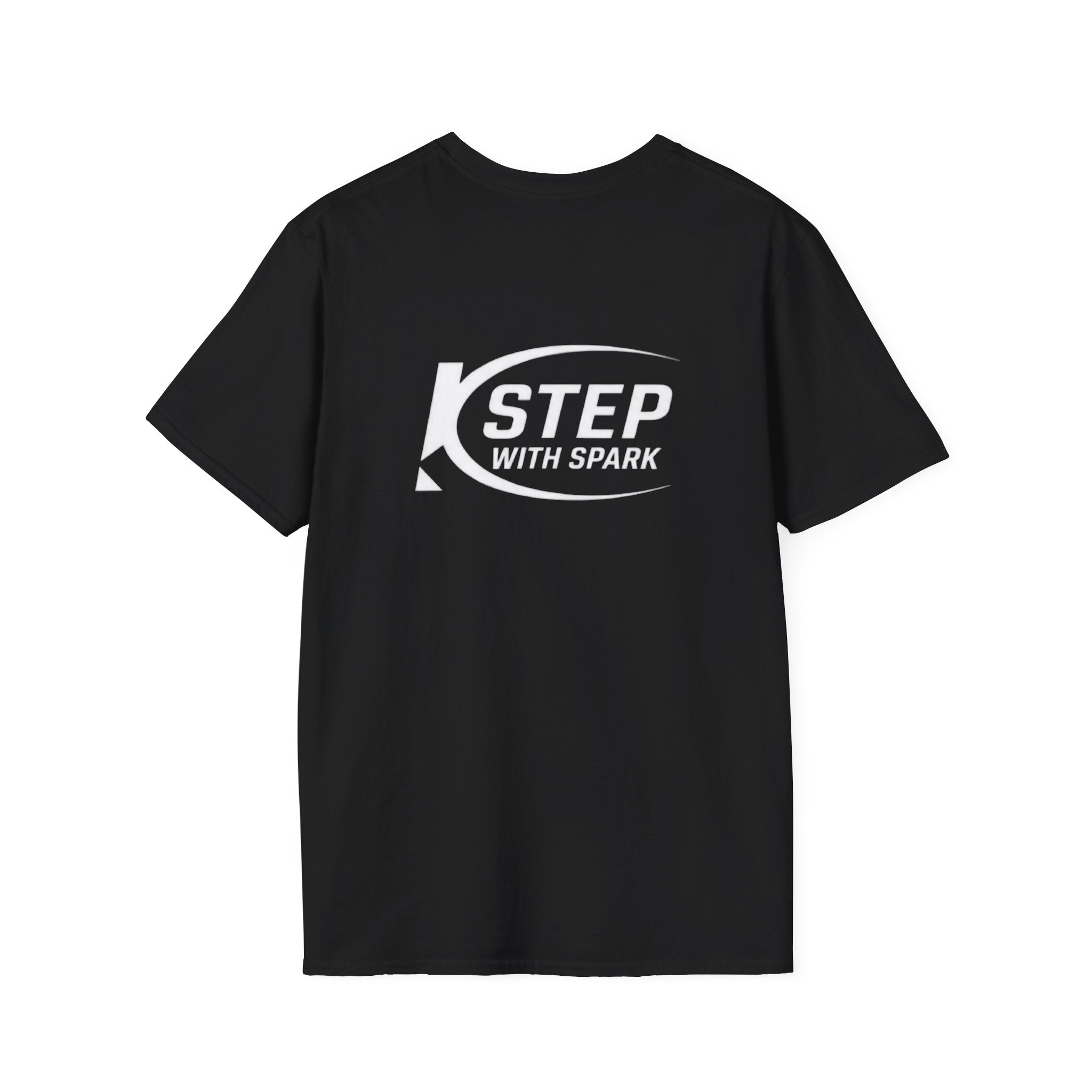Step With Spark Logo T-Shirt — Motivational Casual Tee