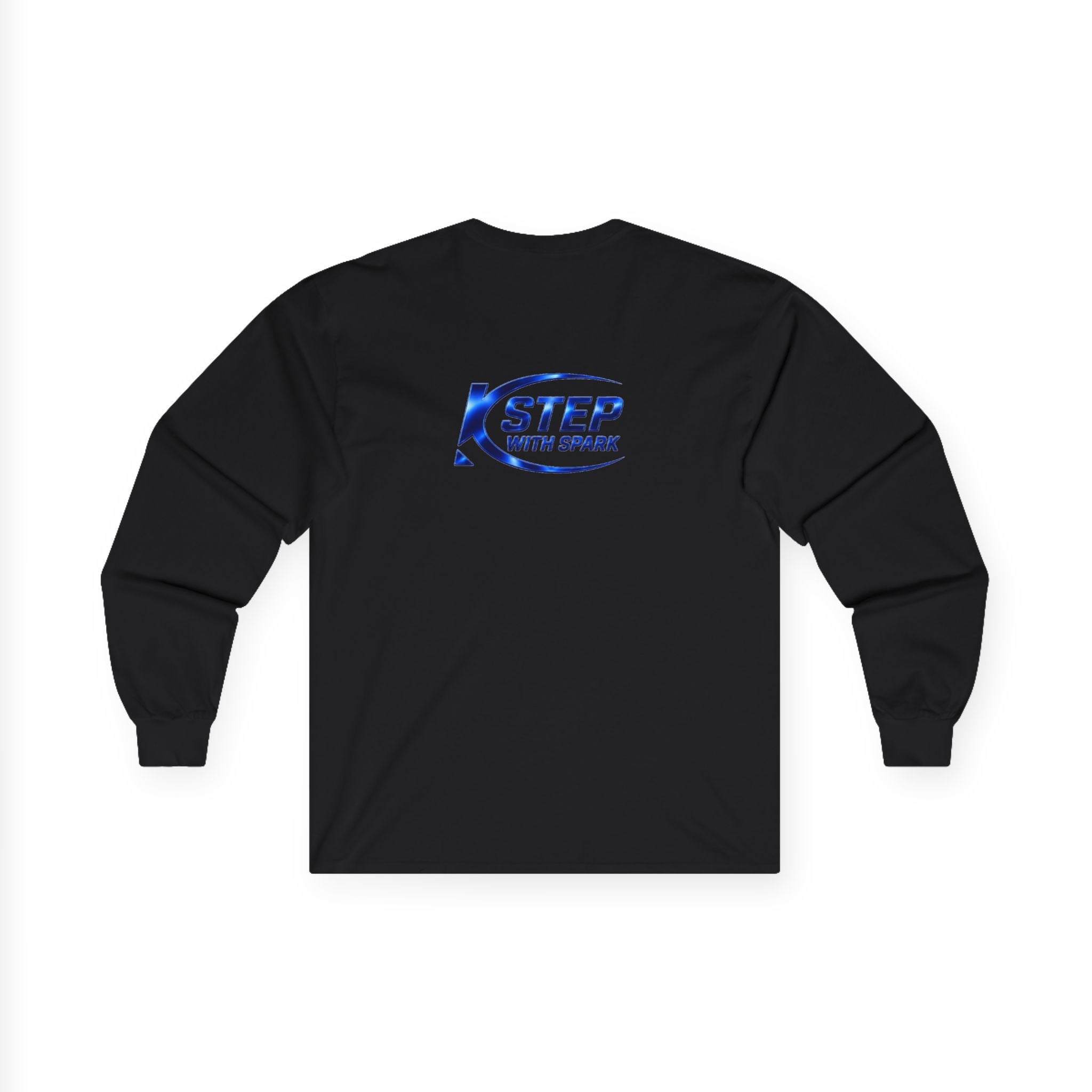 Long Sleeve Tee - "Step with Spark" Logo Athletic Casual