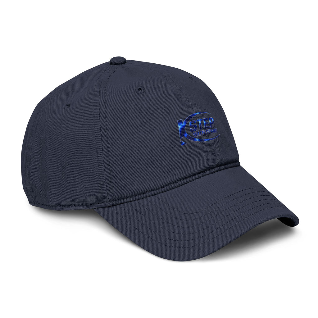 Washed Baseball Cap — "Step with Spark" Embroidered Logo Hat