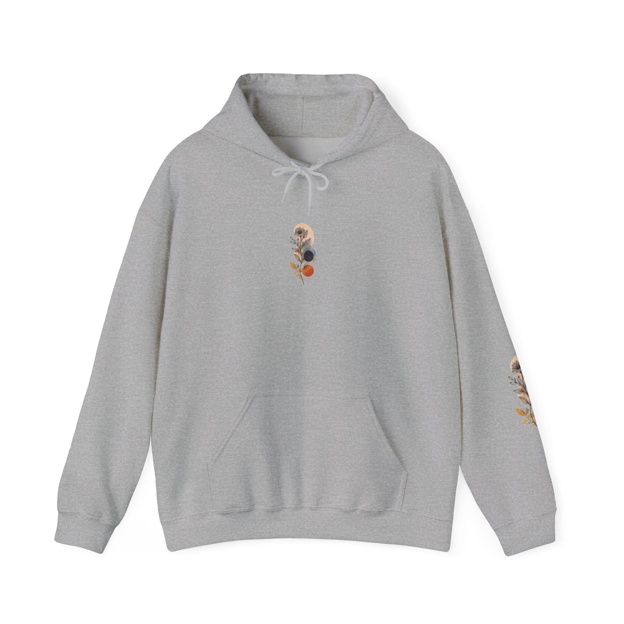 Floral Moon Phases Hoodie