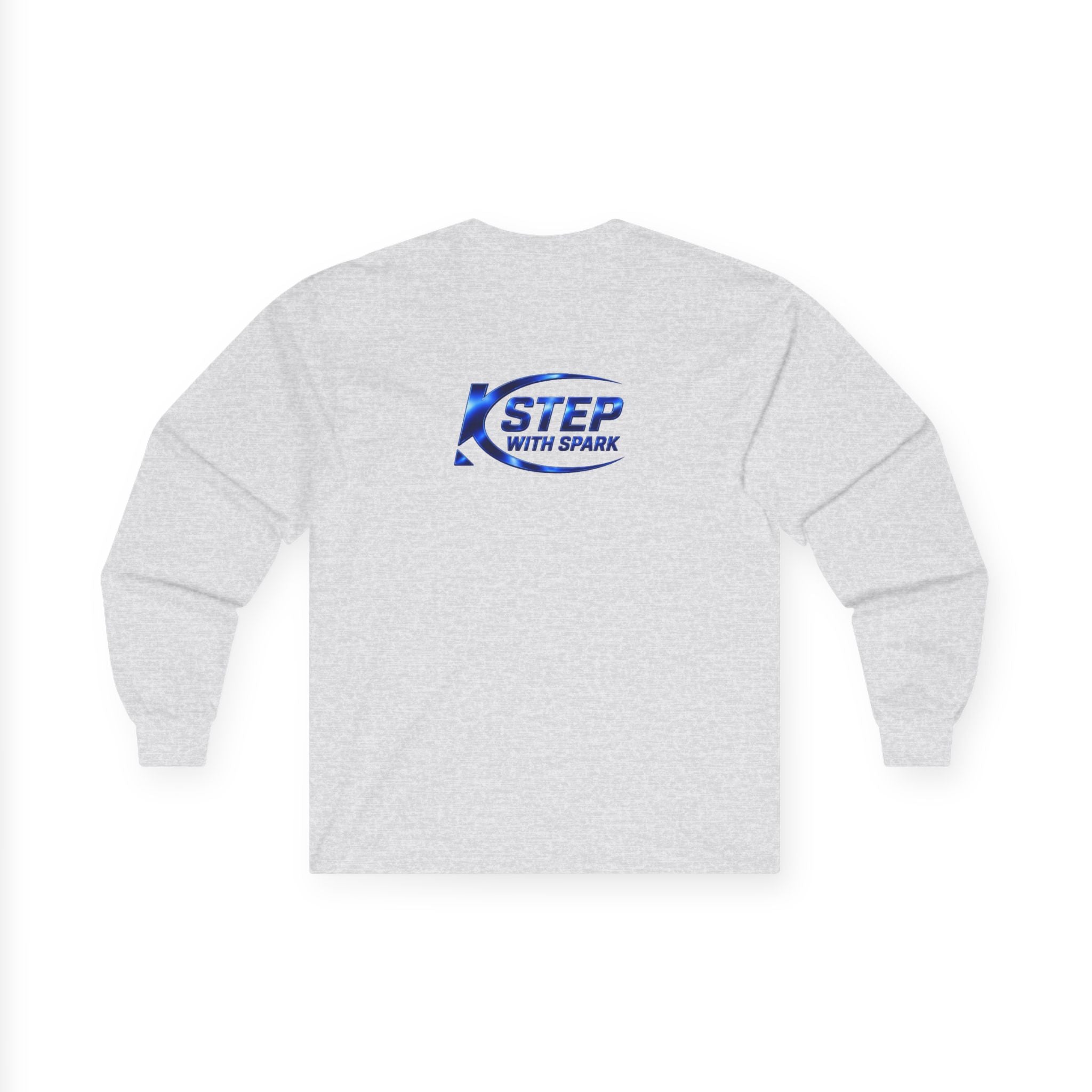 Long Sleeve Tee - "Step with Spark" Logo Athletic Casual
