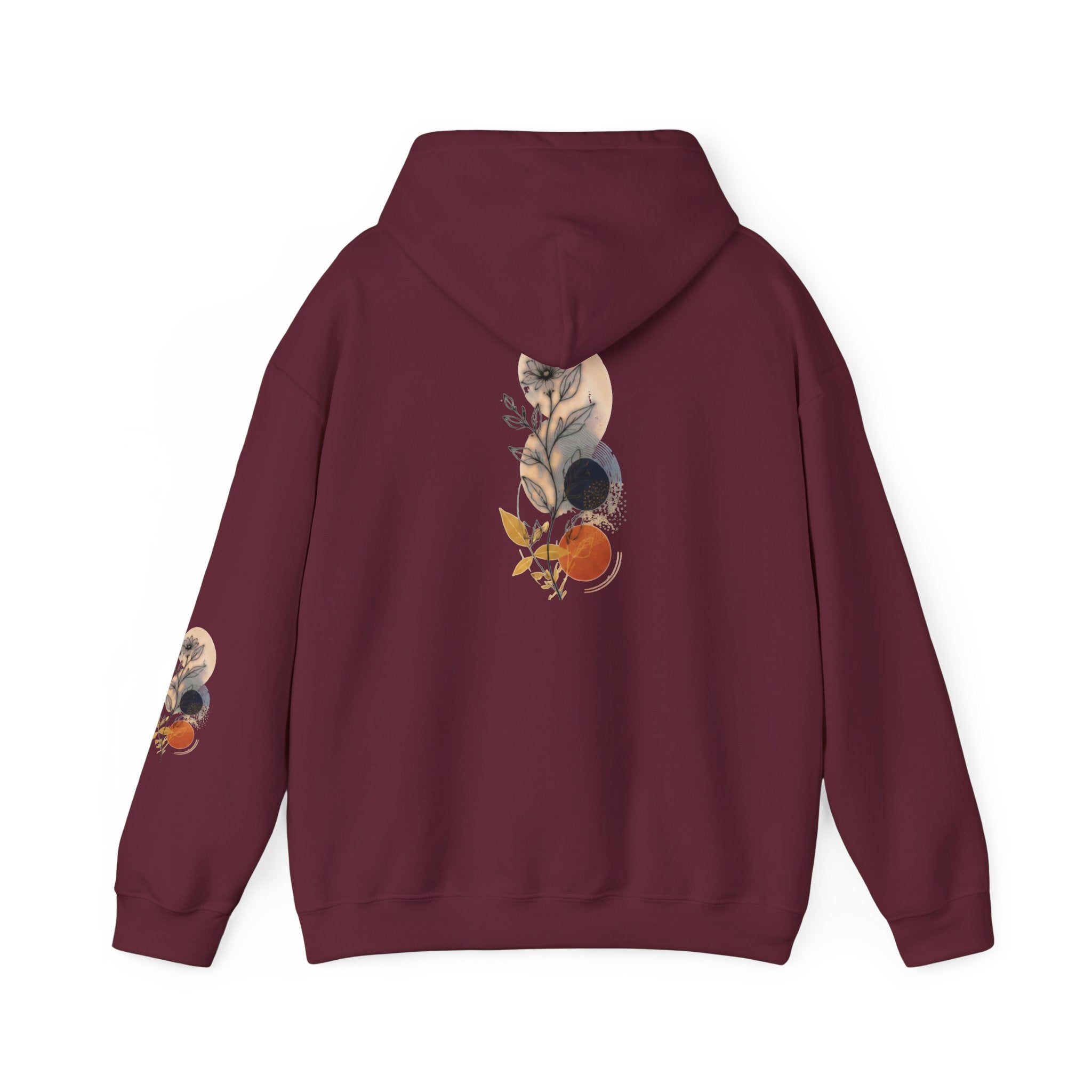 Floral Moon Phases Hoodie