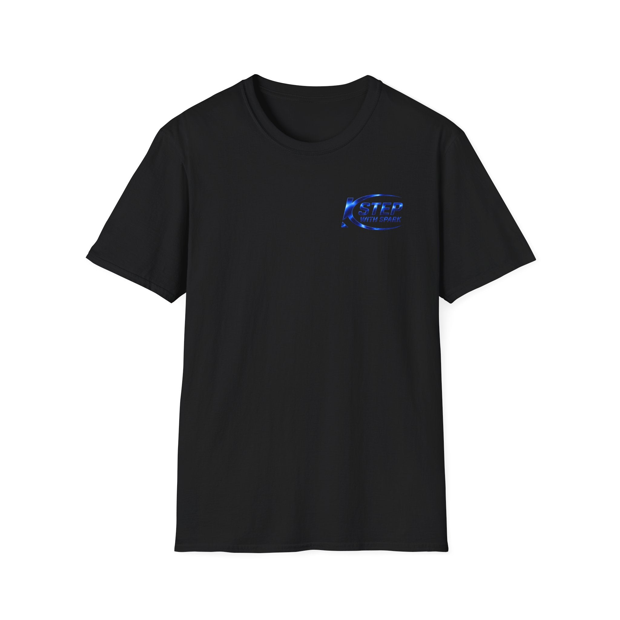 Step With Spark Logo T-Shirt — Minimal Motivational Tee