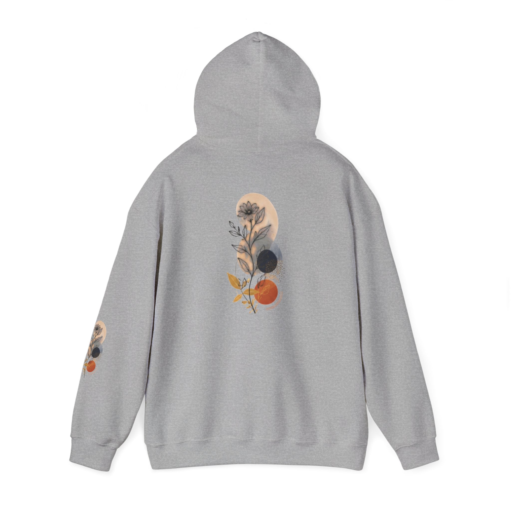 Floral Moon Phases Hoodie