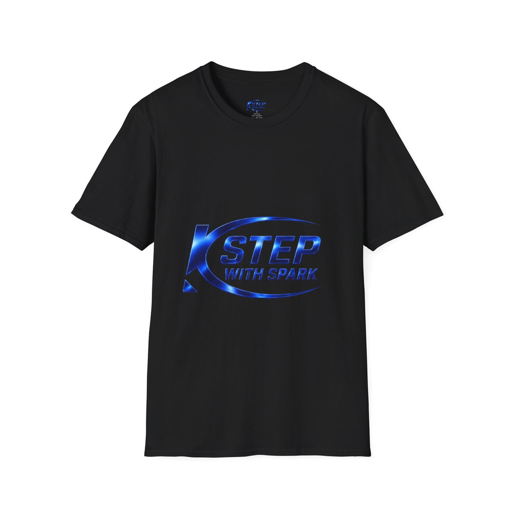 Step With Spark Logo T-Shirt — Motivational Athletic Crew Tee
