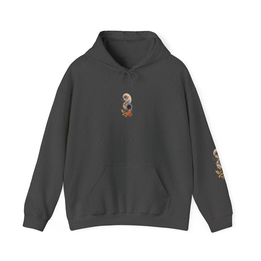 Floral Moon Phases Hoodie