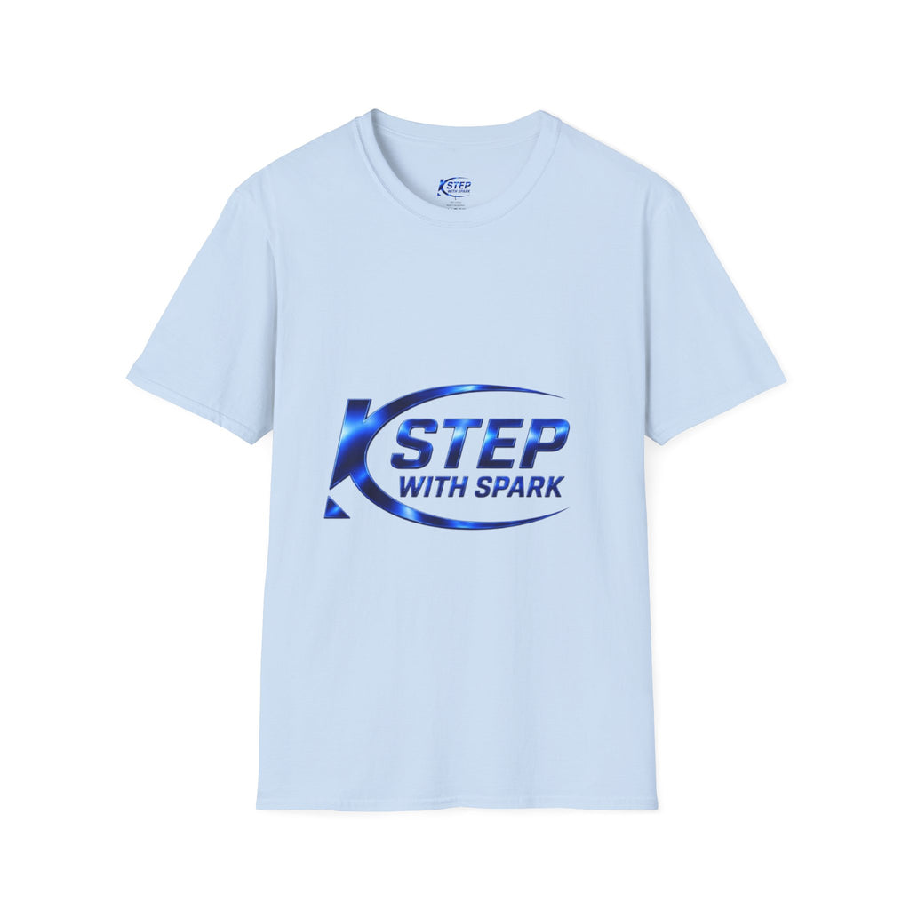 Step With Spark Logo T-Shirt — Motivational Athletic Crew Tee