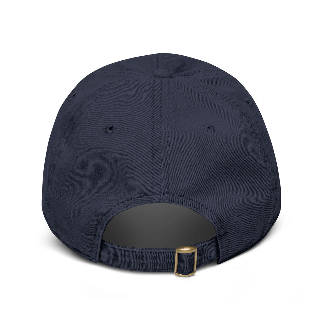 Washed Baseball Cap — "Step with Spark" Embroidered Logo Hat