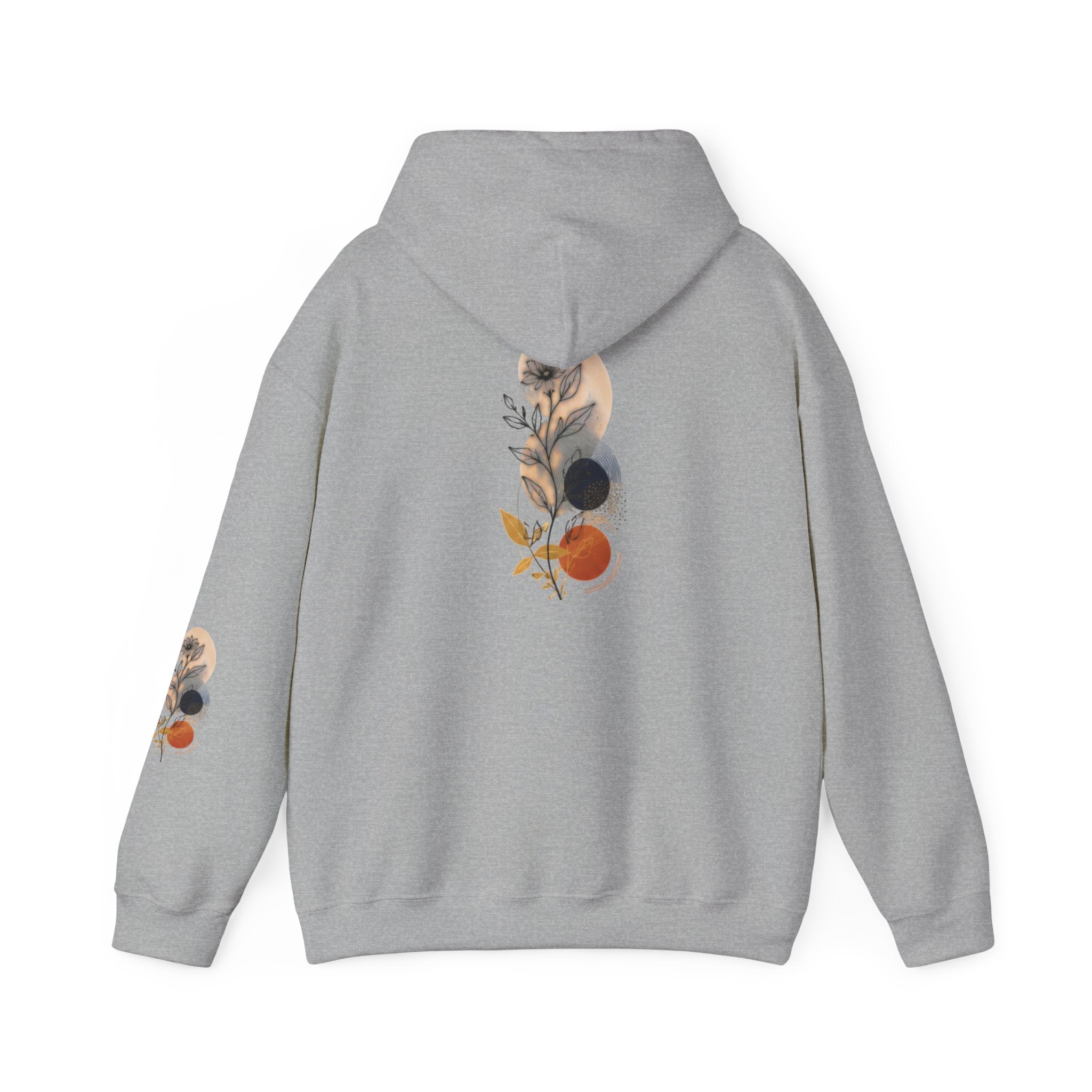 Floral Moon Phases Hoodie