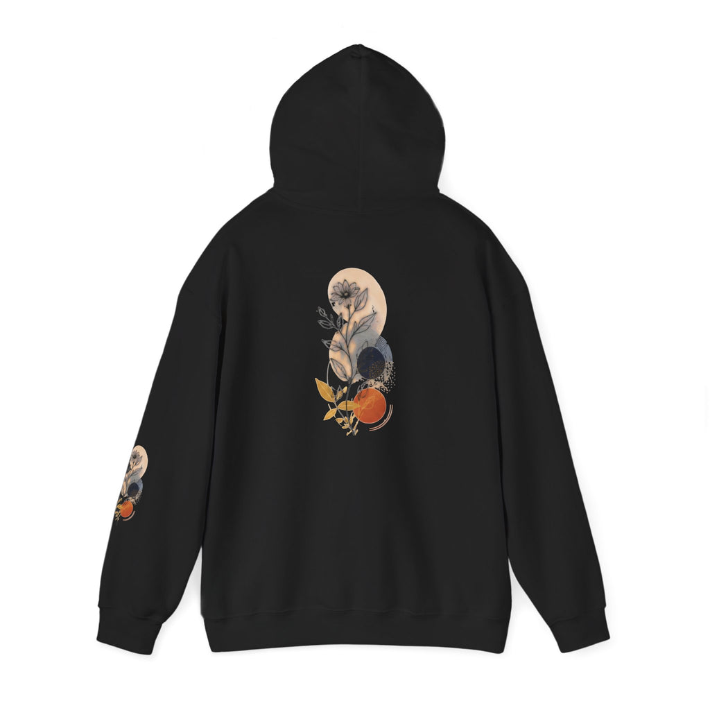Floral Moon Phases Hoodie