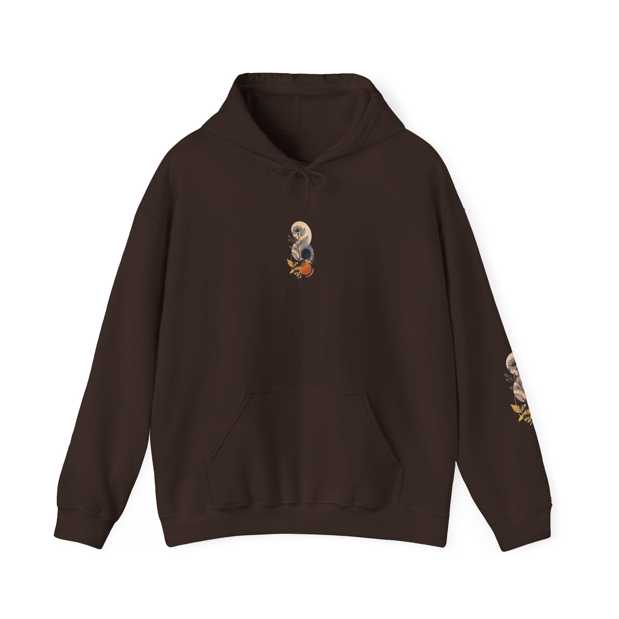 Floral Moon Phases Hoodie