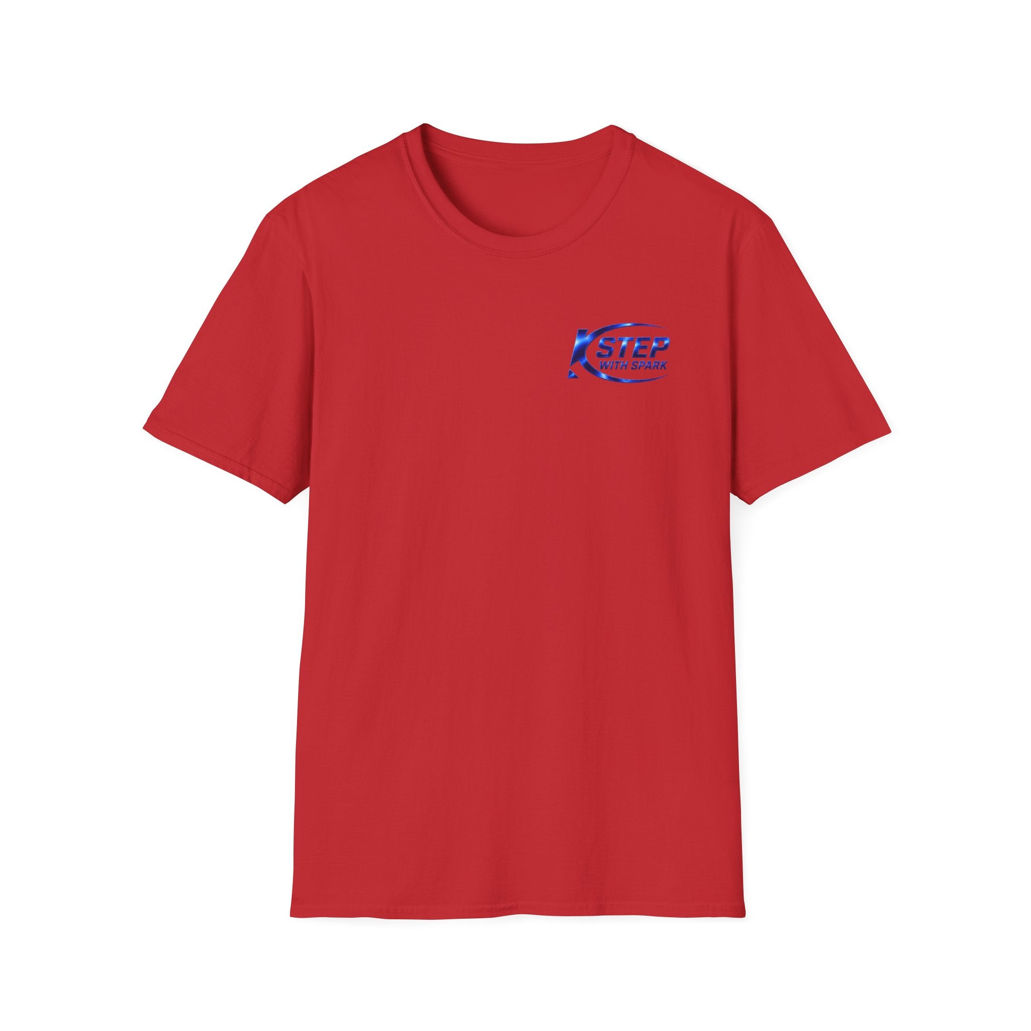 Step With Spark Logo T-Shirt — Minimal Motivational Tee