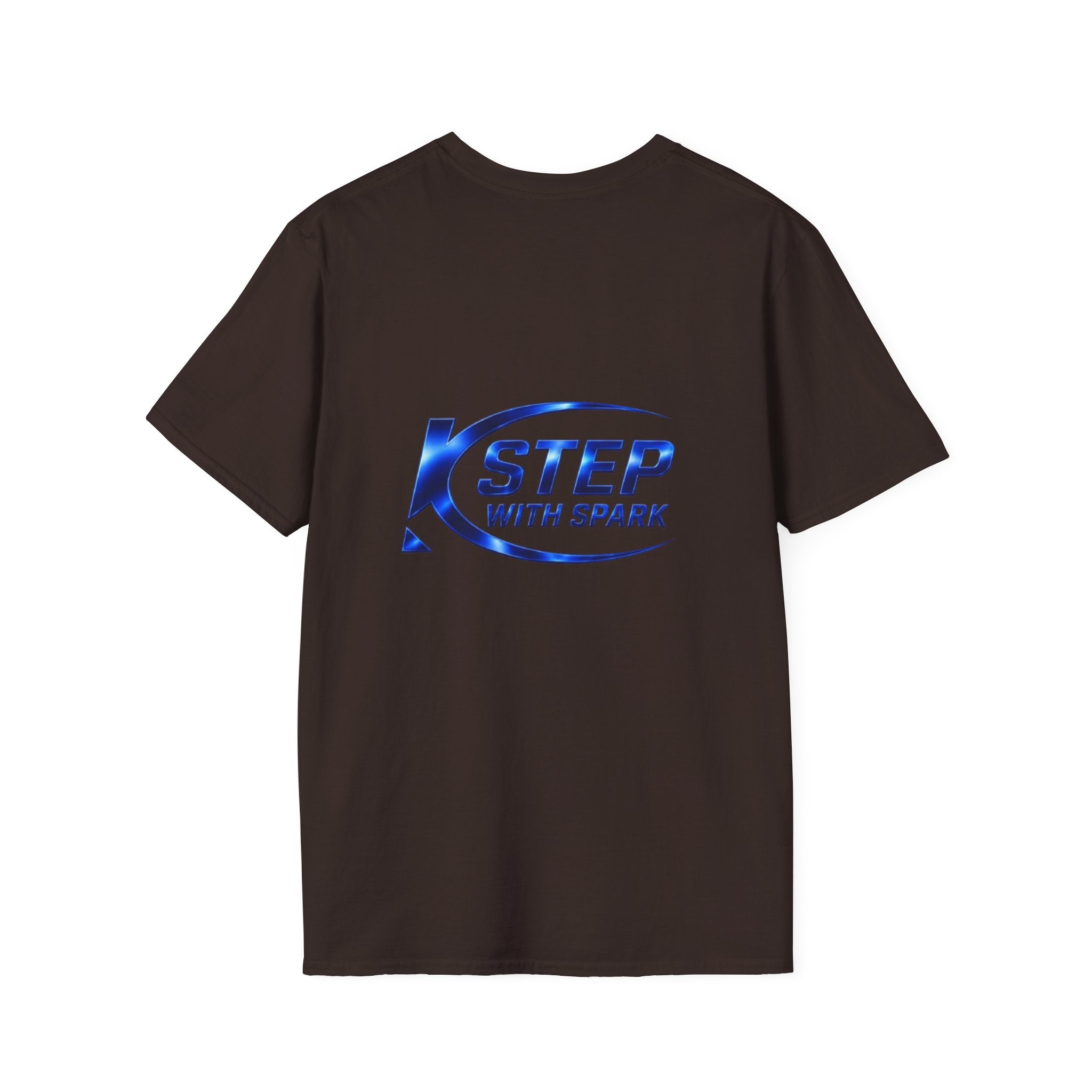 Step With Spark Logo T-Shirt — Minimal Motivational Tee