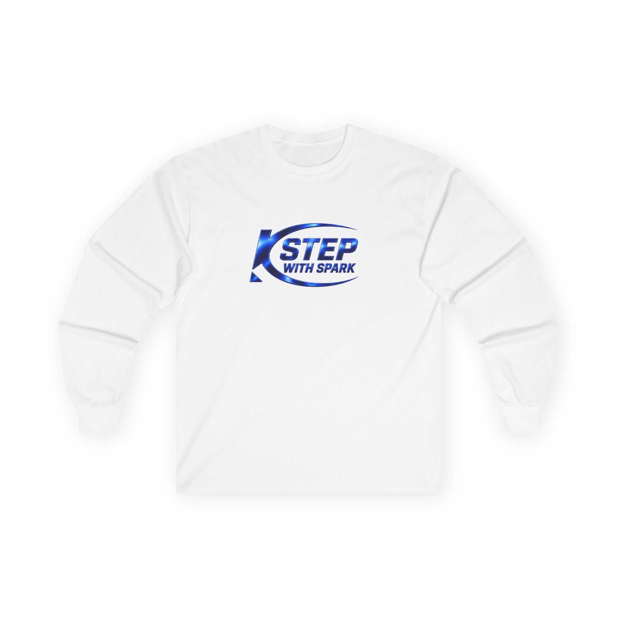 Long Sleeve Tee - "Step with Spark" Logo Athletic Casual