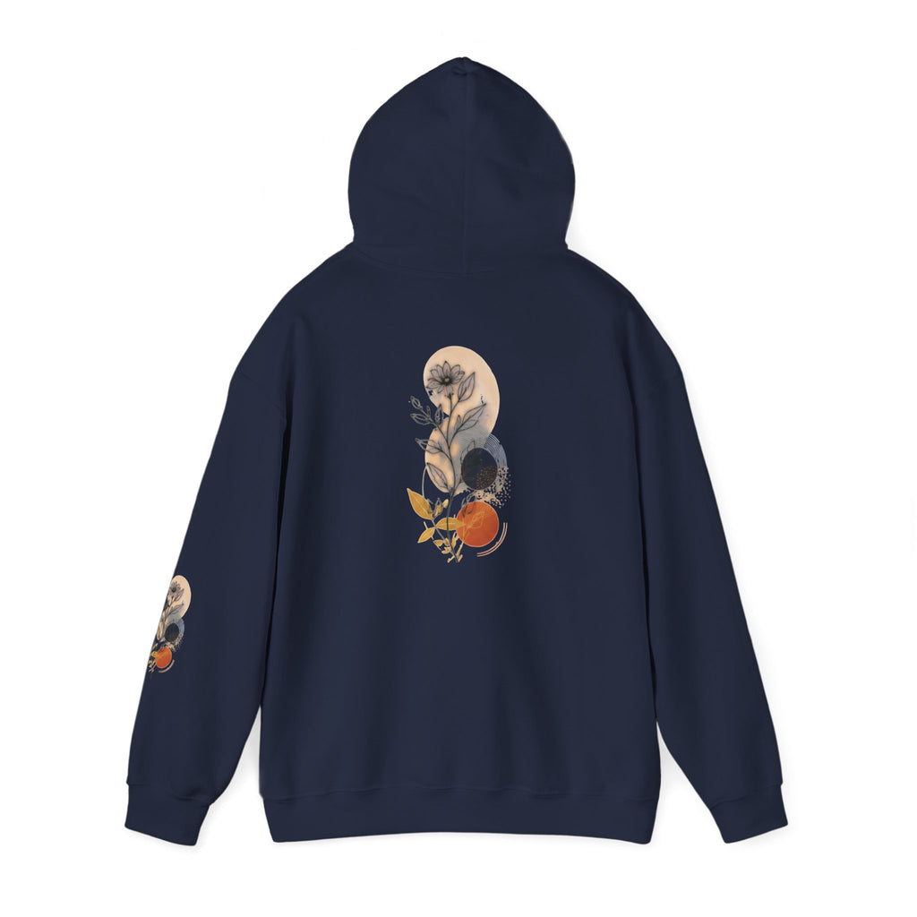 Floral Moon Phases Hoodie