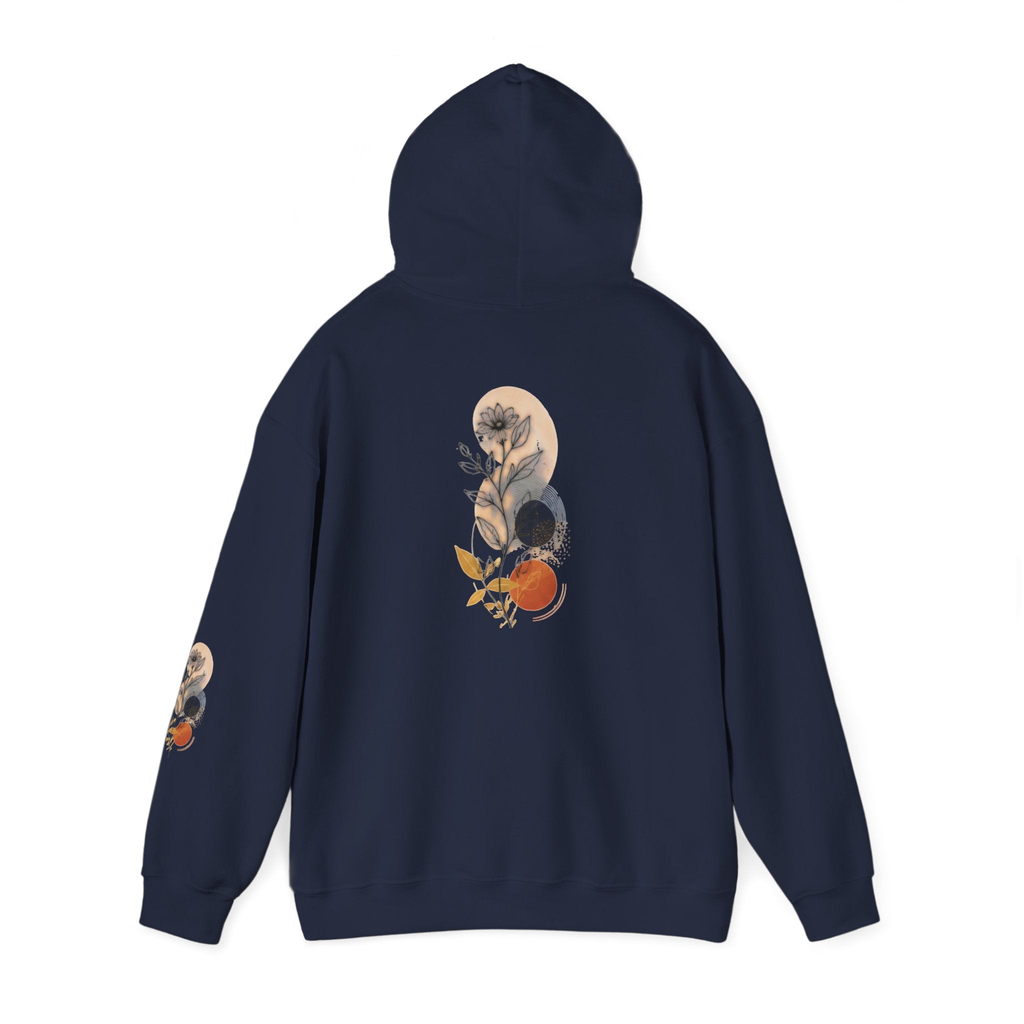 Floral Moon Phases Hoodie