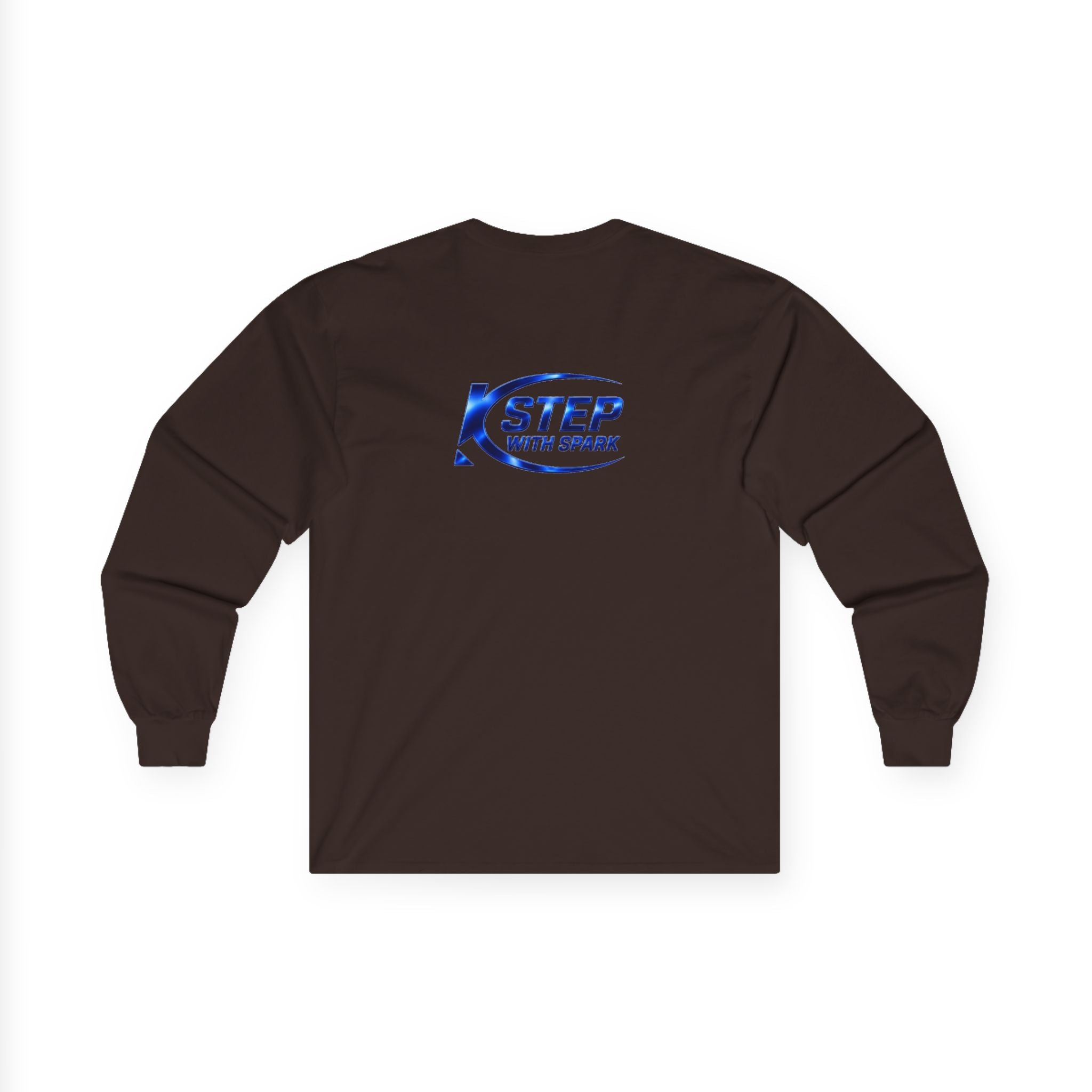 Long Sleeve Tee - "Step with Spark" Logo Athletic Casual