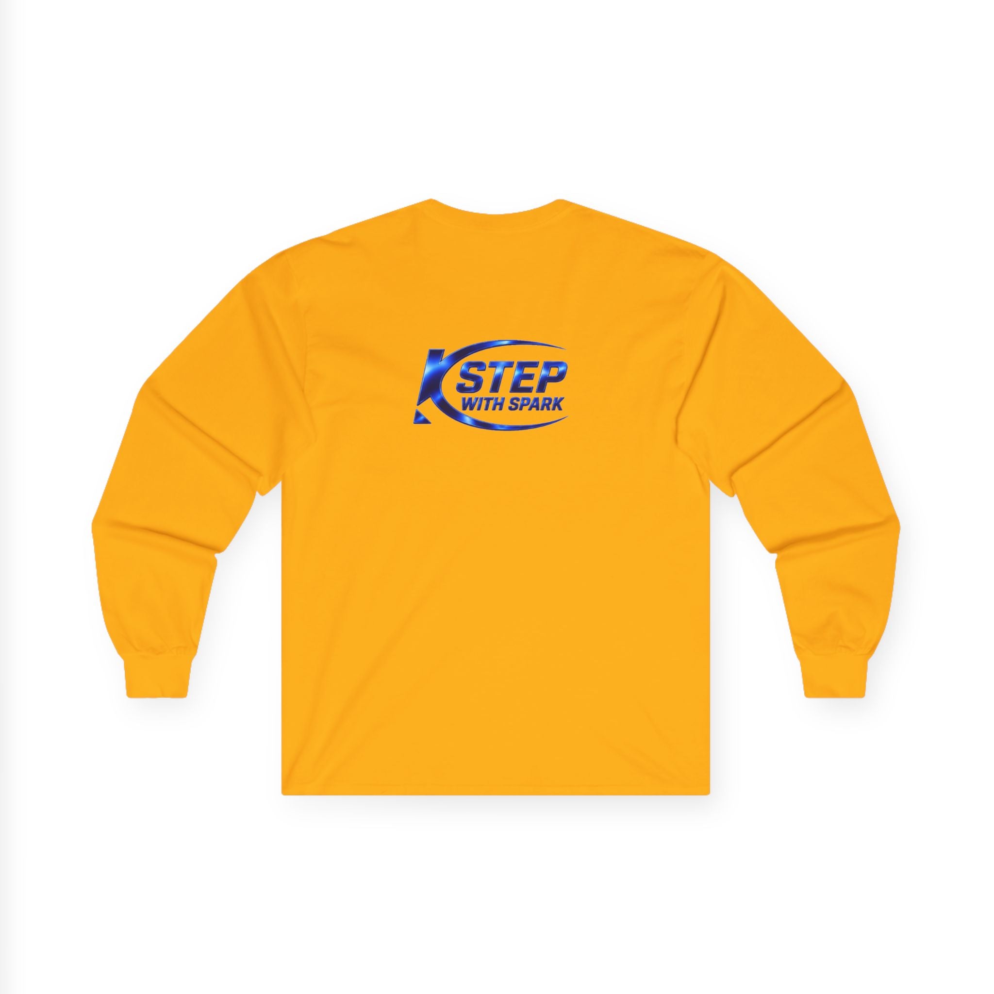 Long Sleeve Tee - "Step with Spark" Logo Athletic Casual