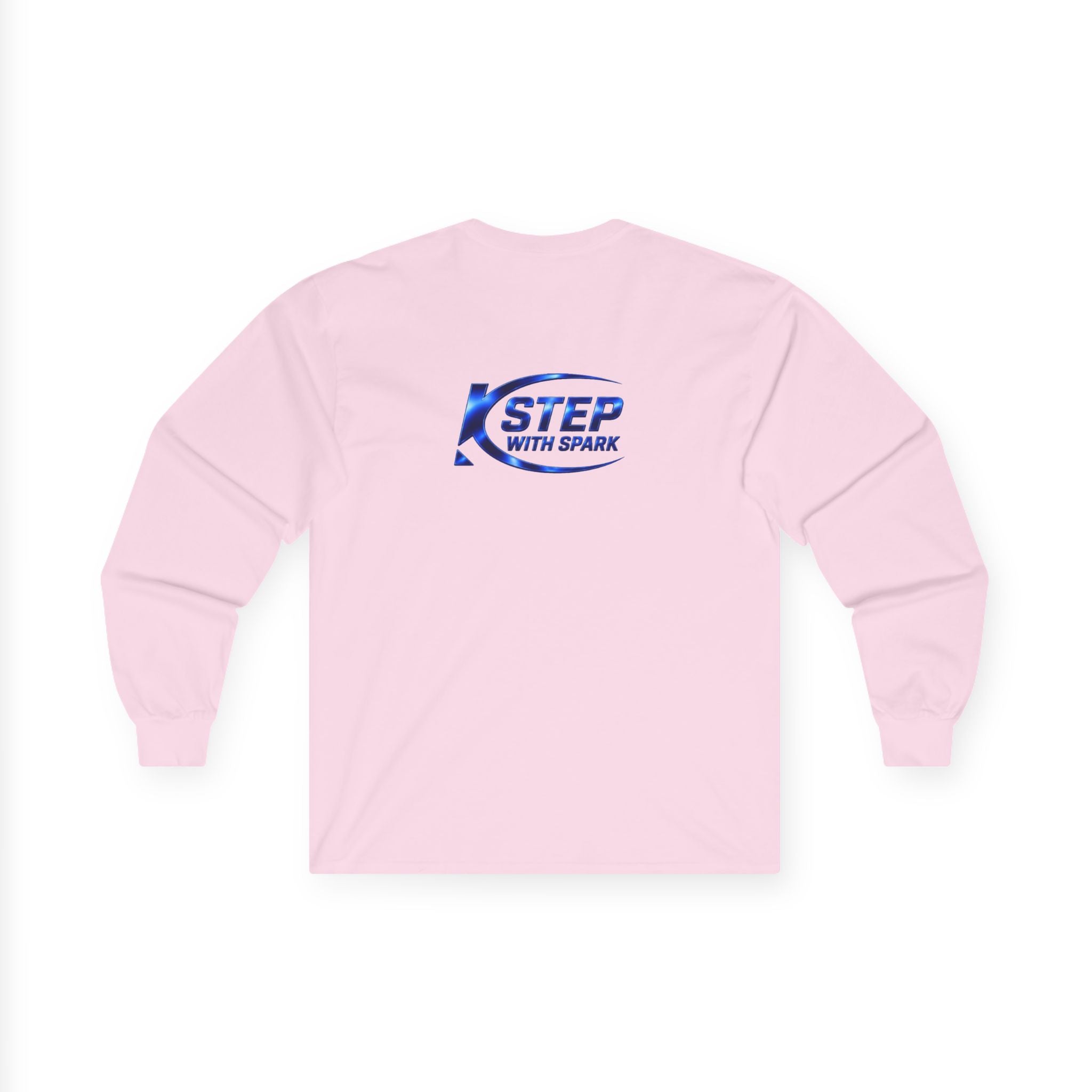 Long Sleeve Tee - "Step with Spark" Logo Athletic Casual