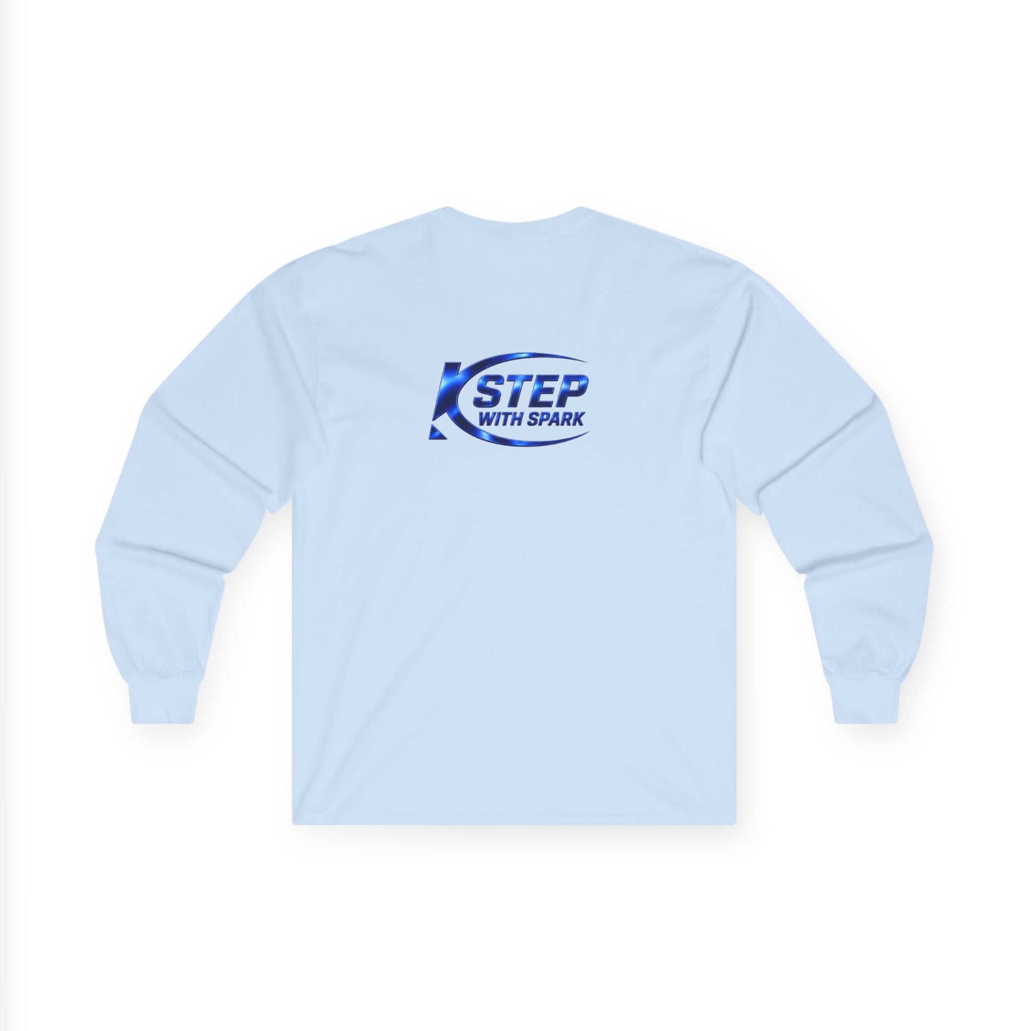 Long Sleeve Tee - "Step with Spark" Logo Athletic Casual