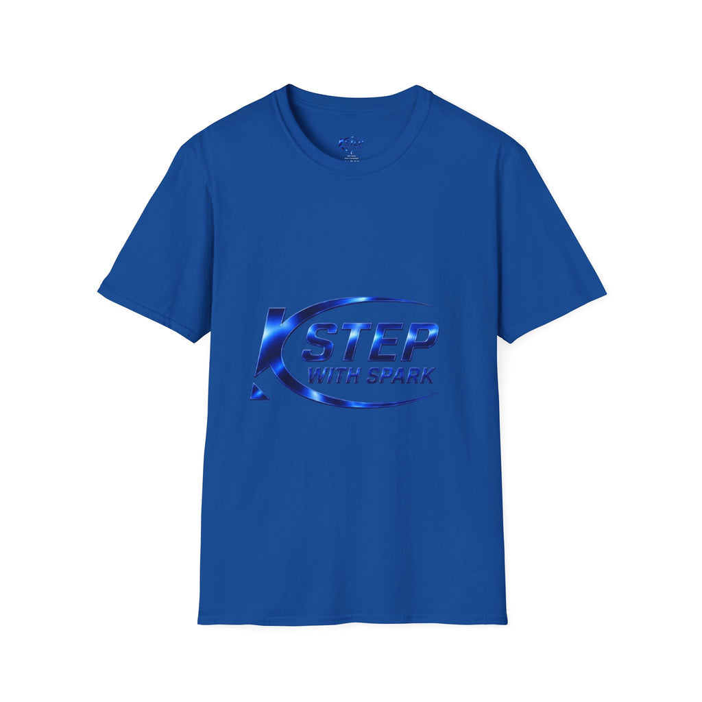Step With Spark Logo T-Shirt — Motivational Athletic Crew Tee