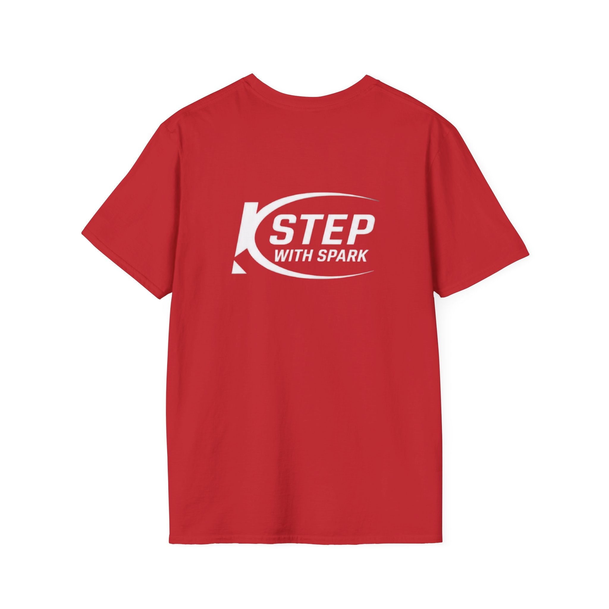 Step With Spark Logo T-Shirt — Motivational Casual Tee
