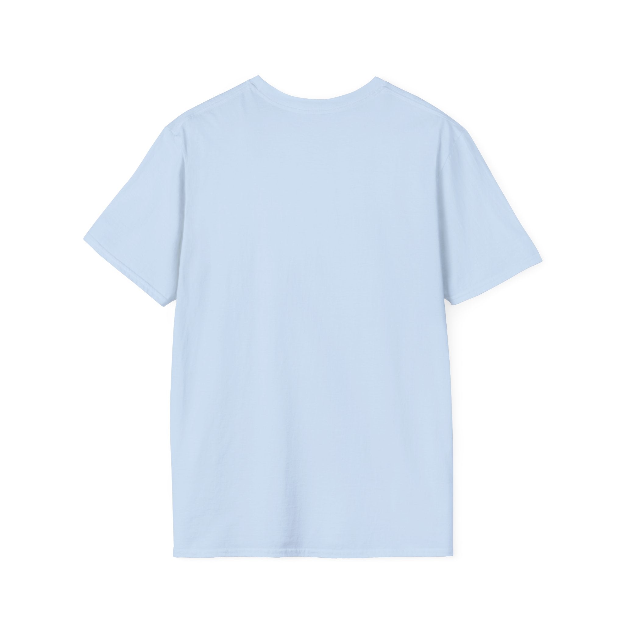 Blue Watercolor Floral T-Shirt