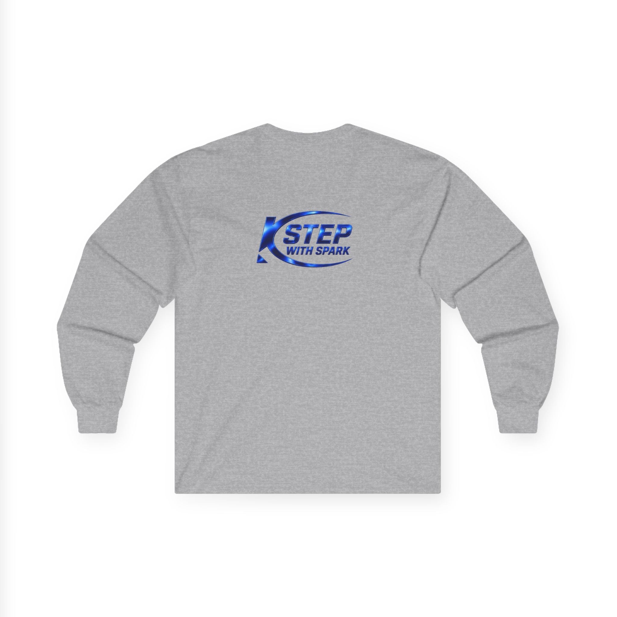 Long Sleeve Tee - "Step with Spark" Logo Athletic Casual