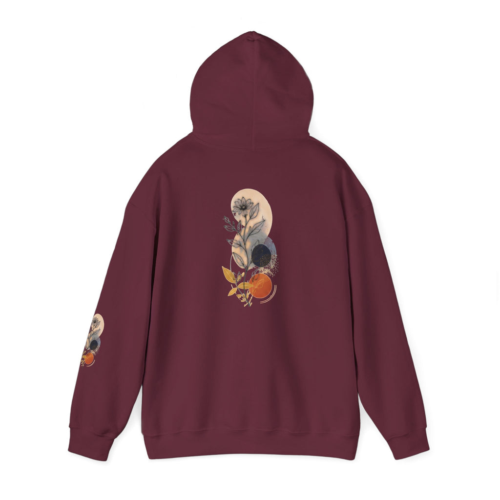 Floral Moon Phases Hoodie