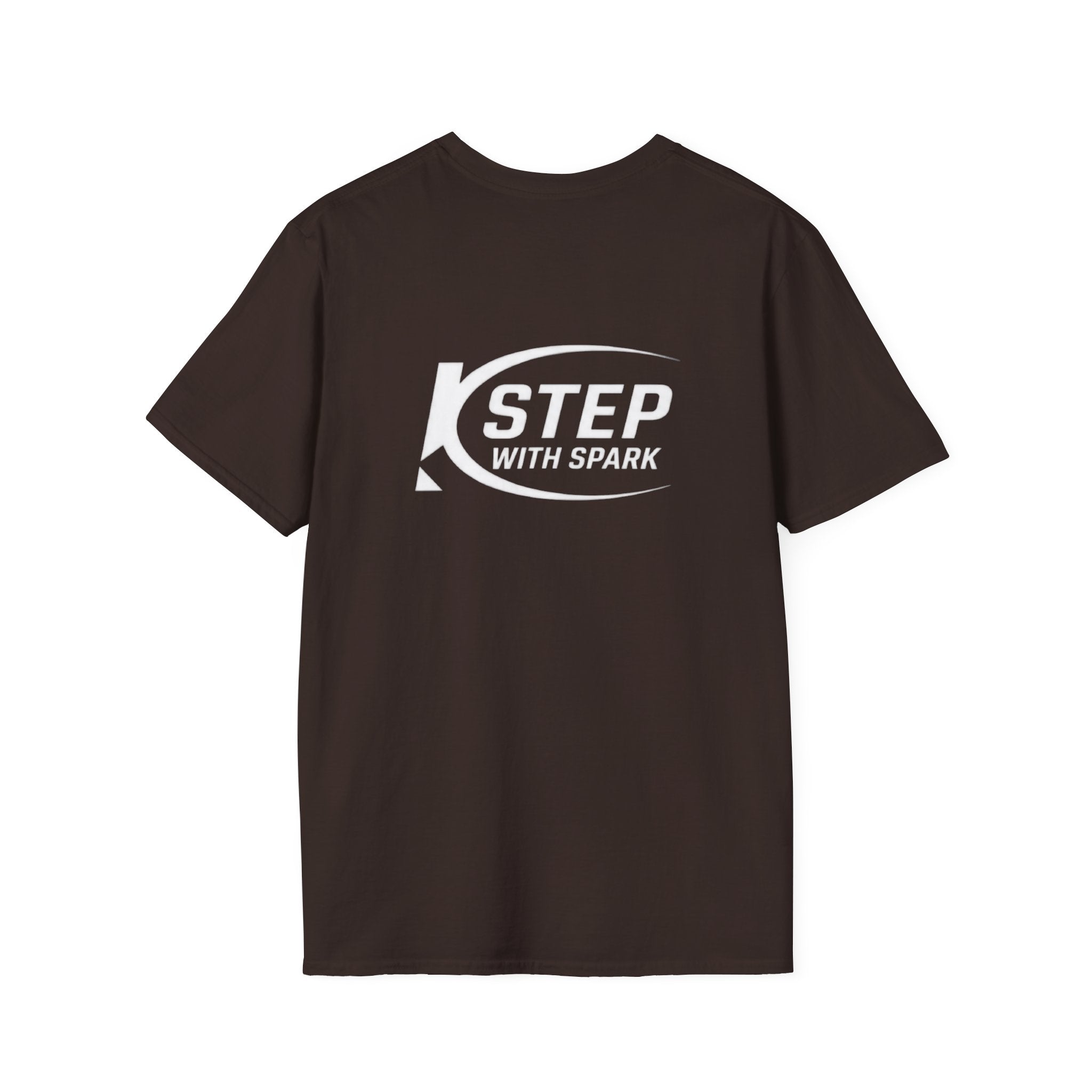Step With Spark Logo T-Shirt — Motivational Casual Tee