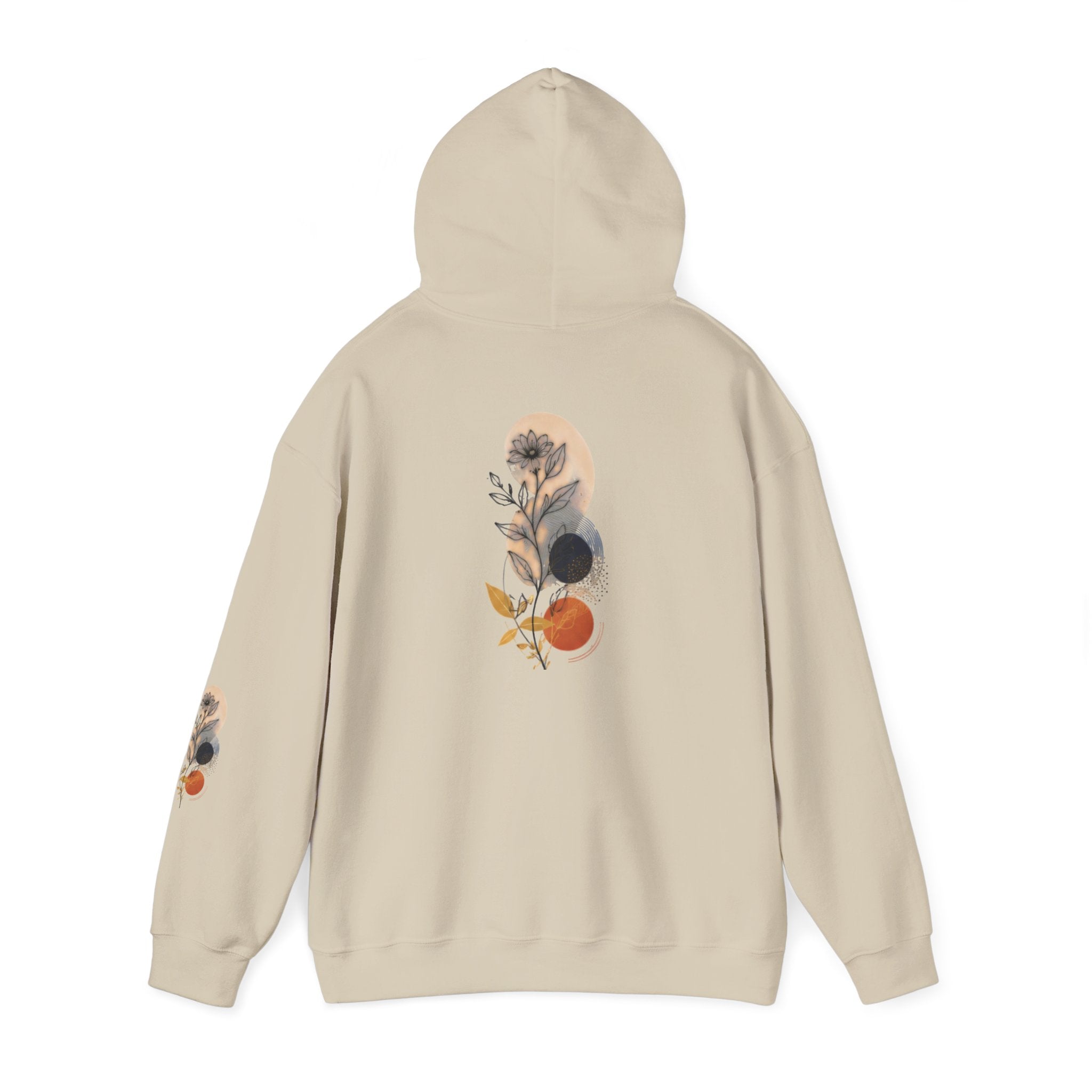 Floral Moon Phases Hoodie