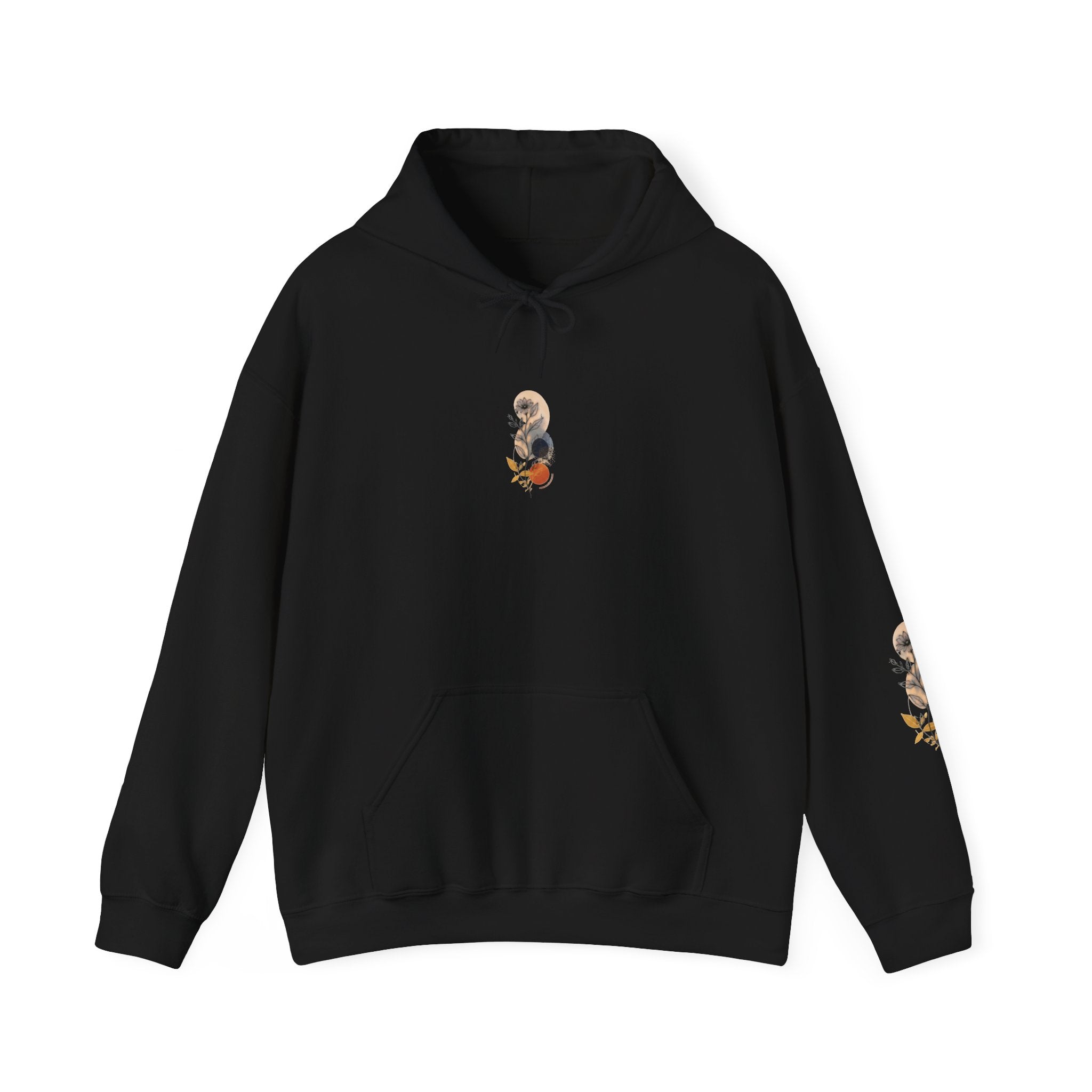 Floral Moon Phases Hoodie
