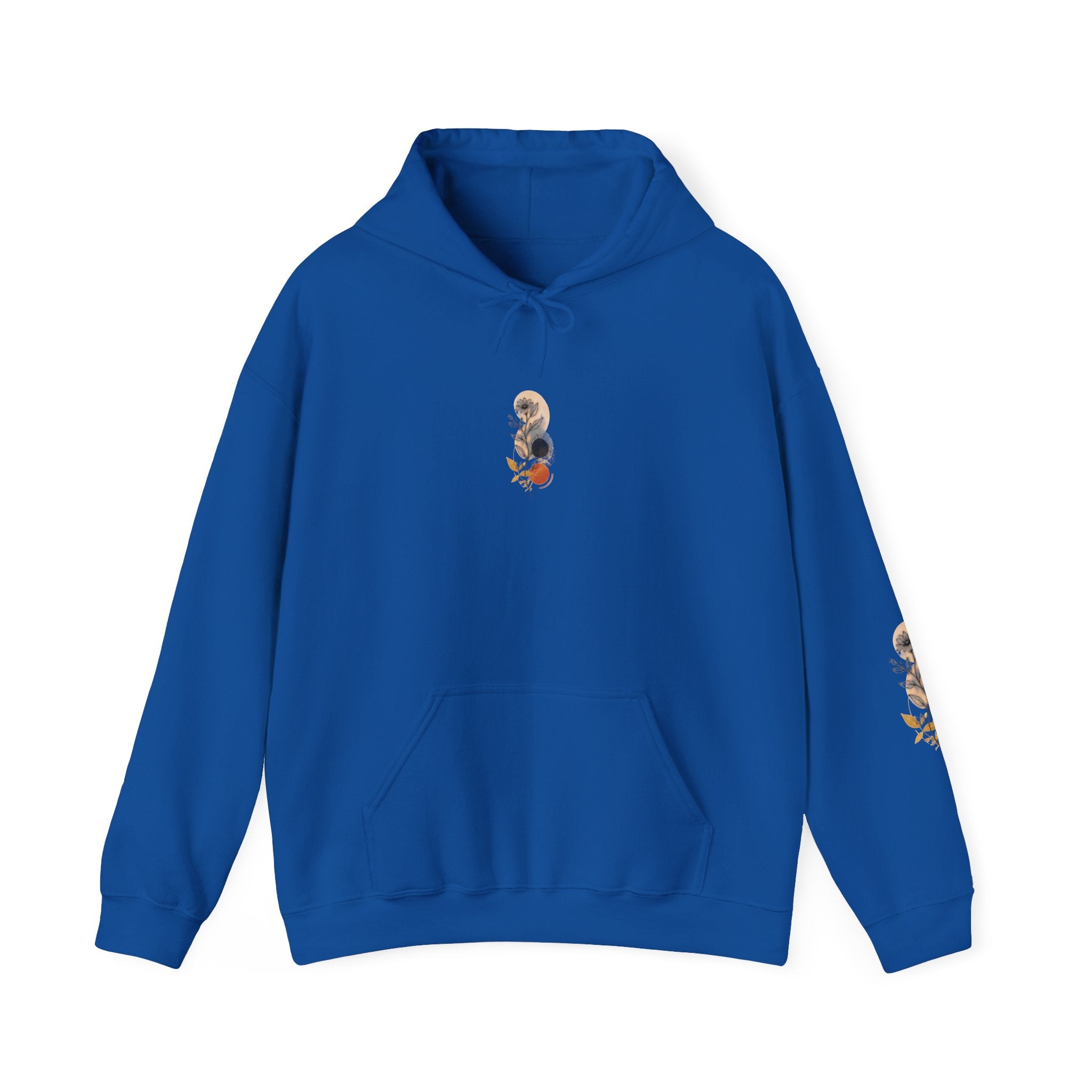 Floral Moon Phases Hoodie