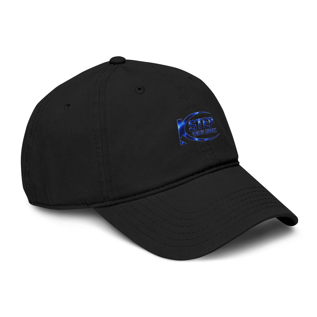 Washed Baseball Cap — "Step with Spark" Embroidered Logo Hat