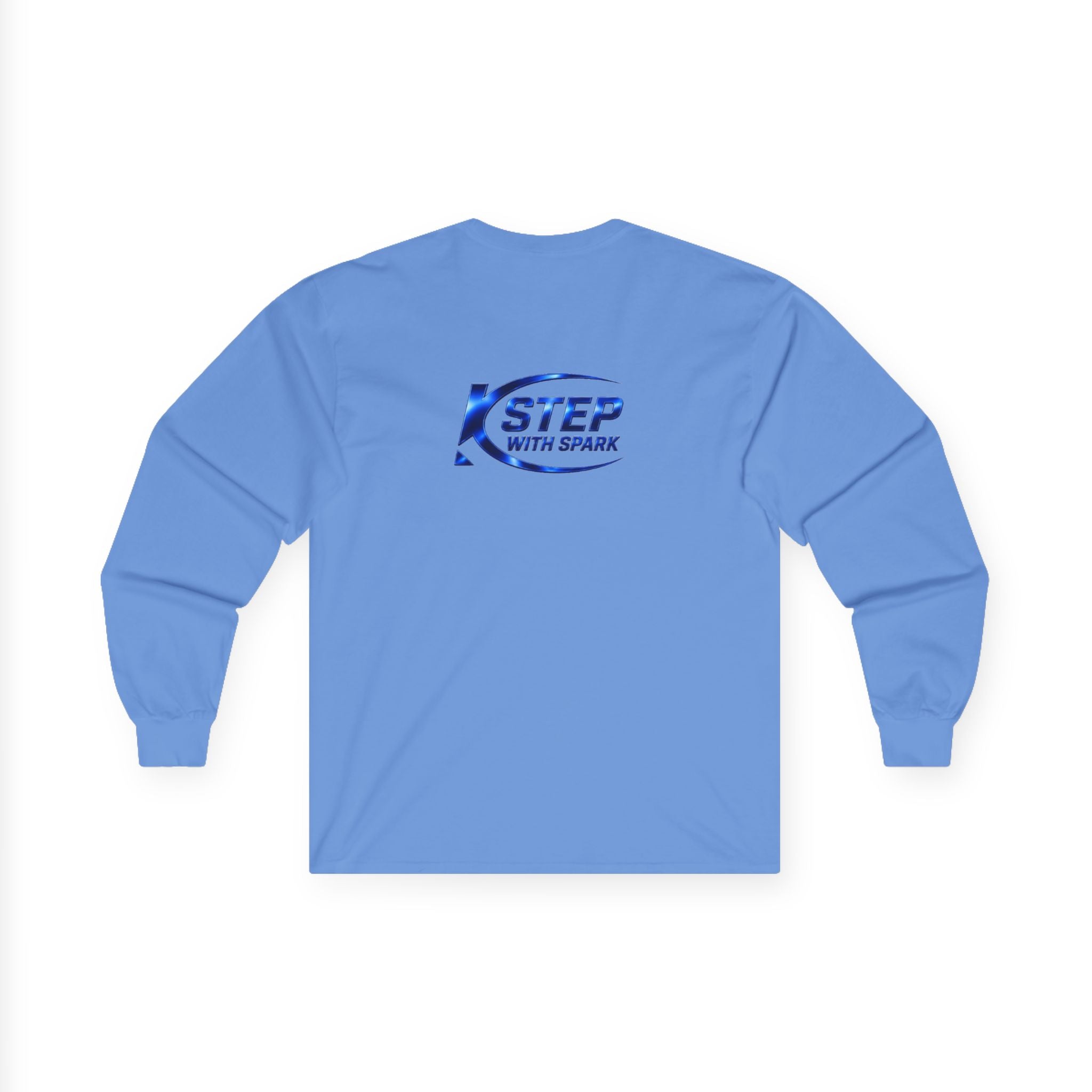 Long Sleeve Tee - "Step with Spark" Logo Athletic Casual